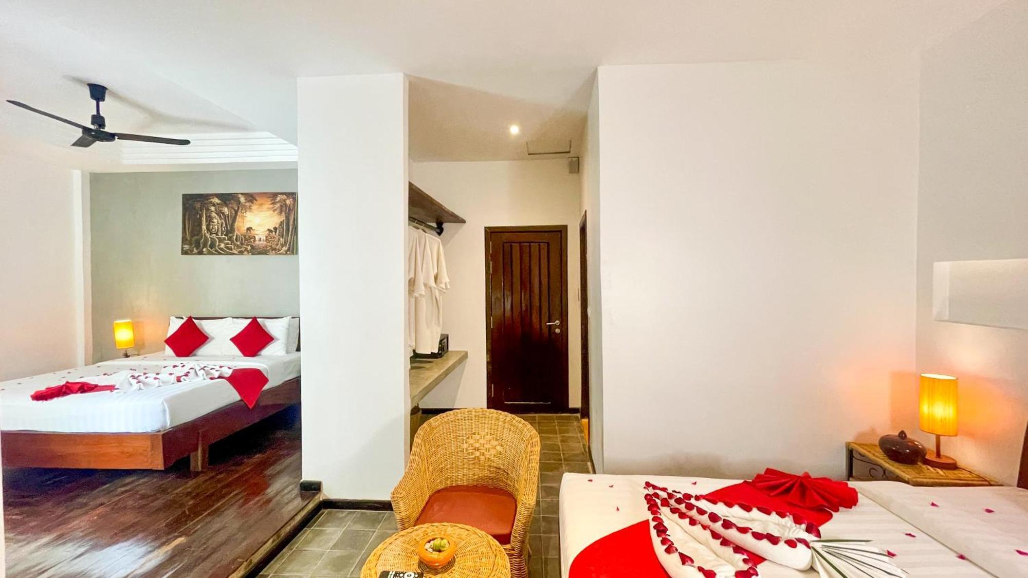 מלון סיאם ריפ Boutique Indochine D'Angkor חדר תמונה