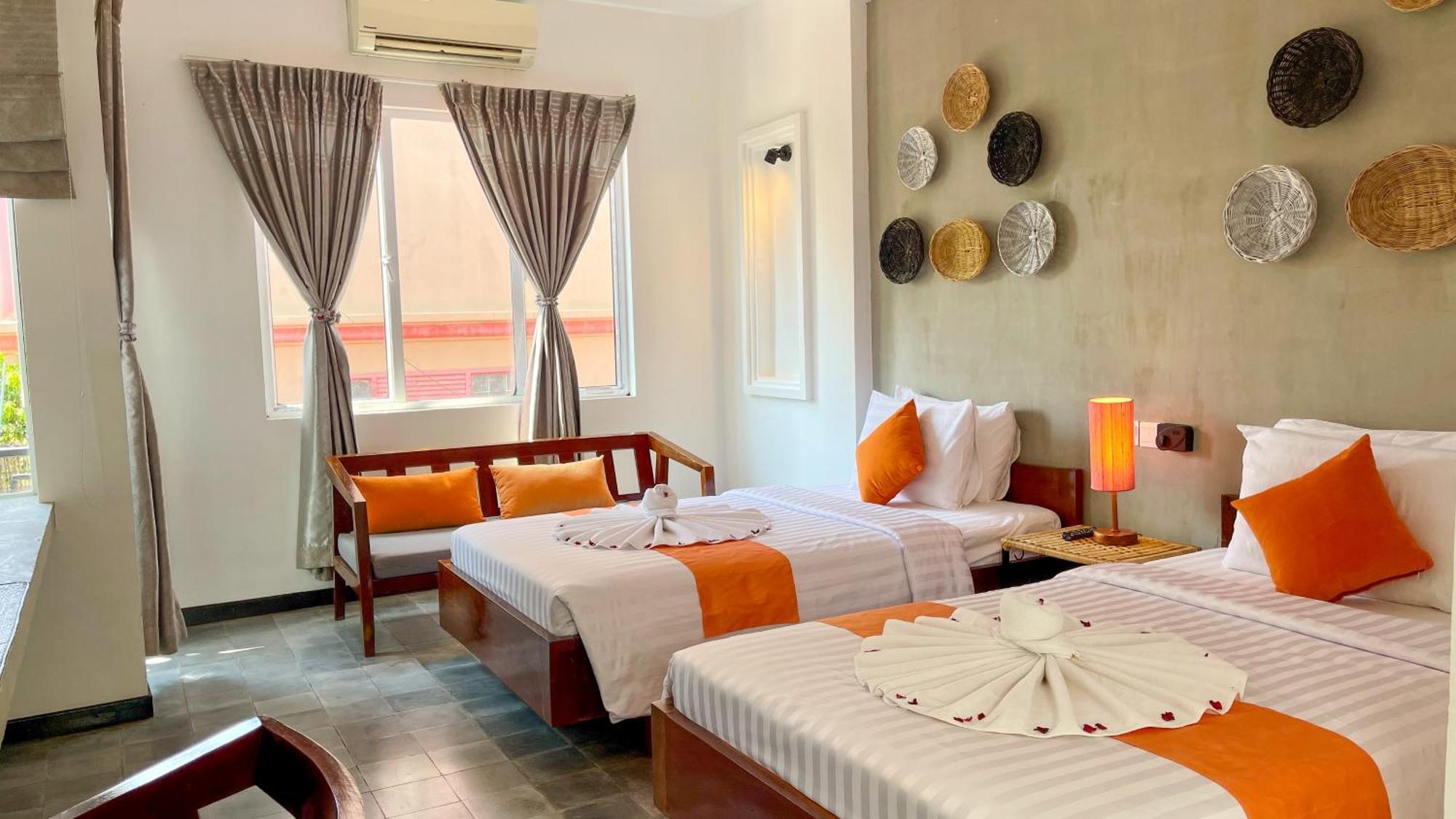 מלון סיאם ריפ Boutique Indochine D'Angkor חדר תמונה