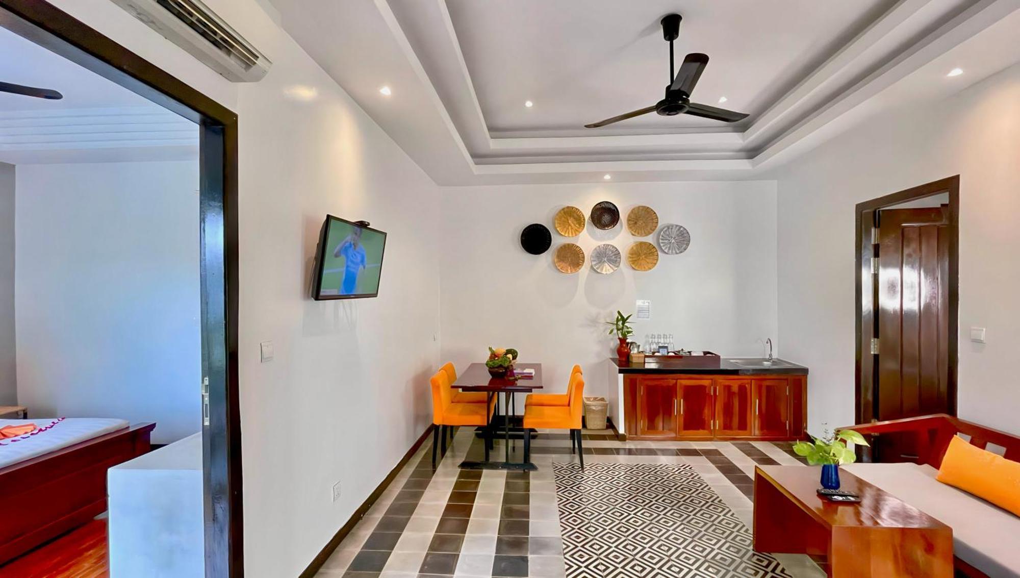מלון סיאם ריפ Boutique Indochine D'Angkor חדר תמונה