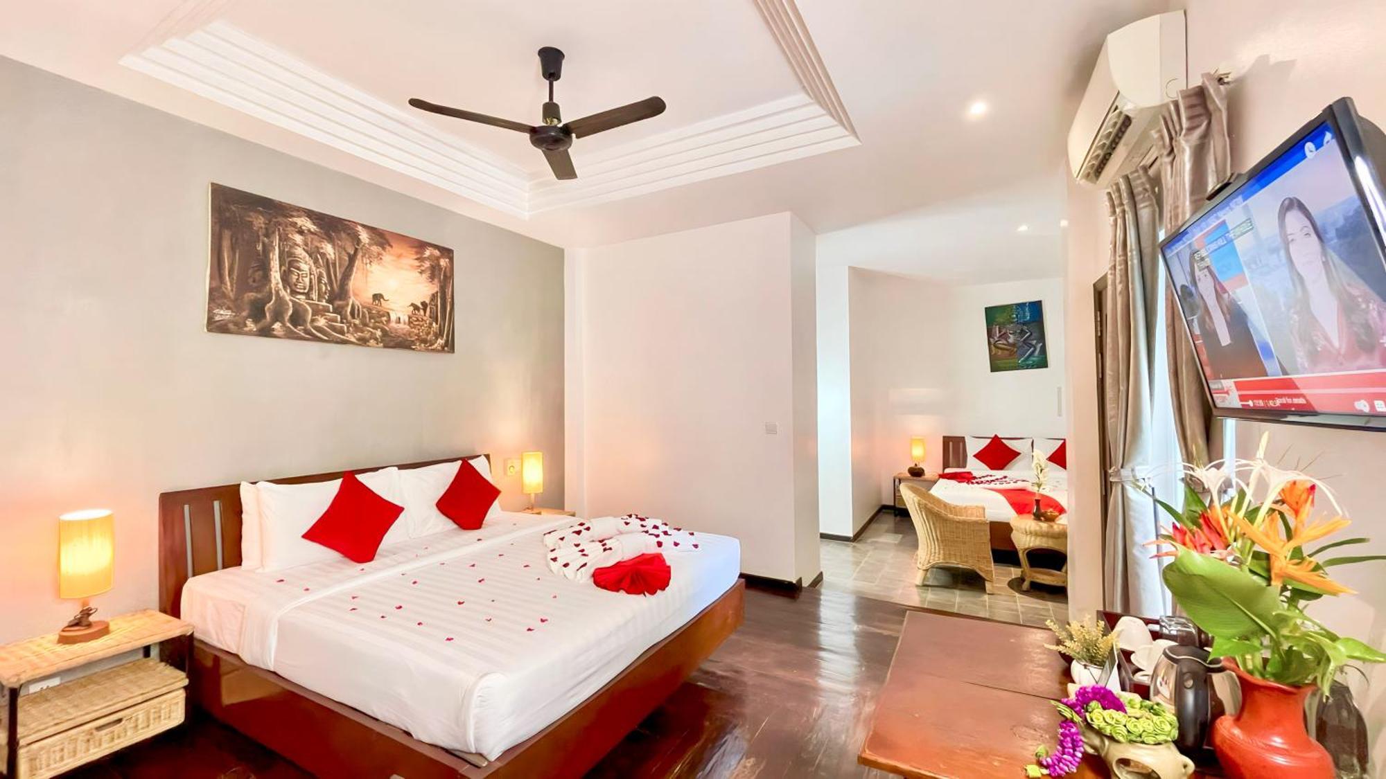 מלון סיאם ריפ Boutique Indochine D'Angkor חדר תמונה