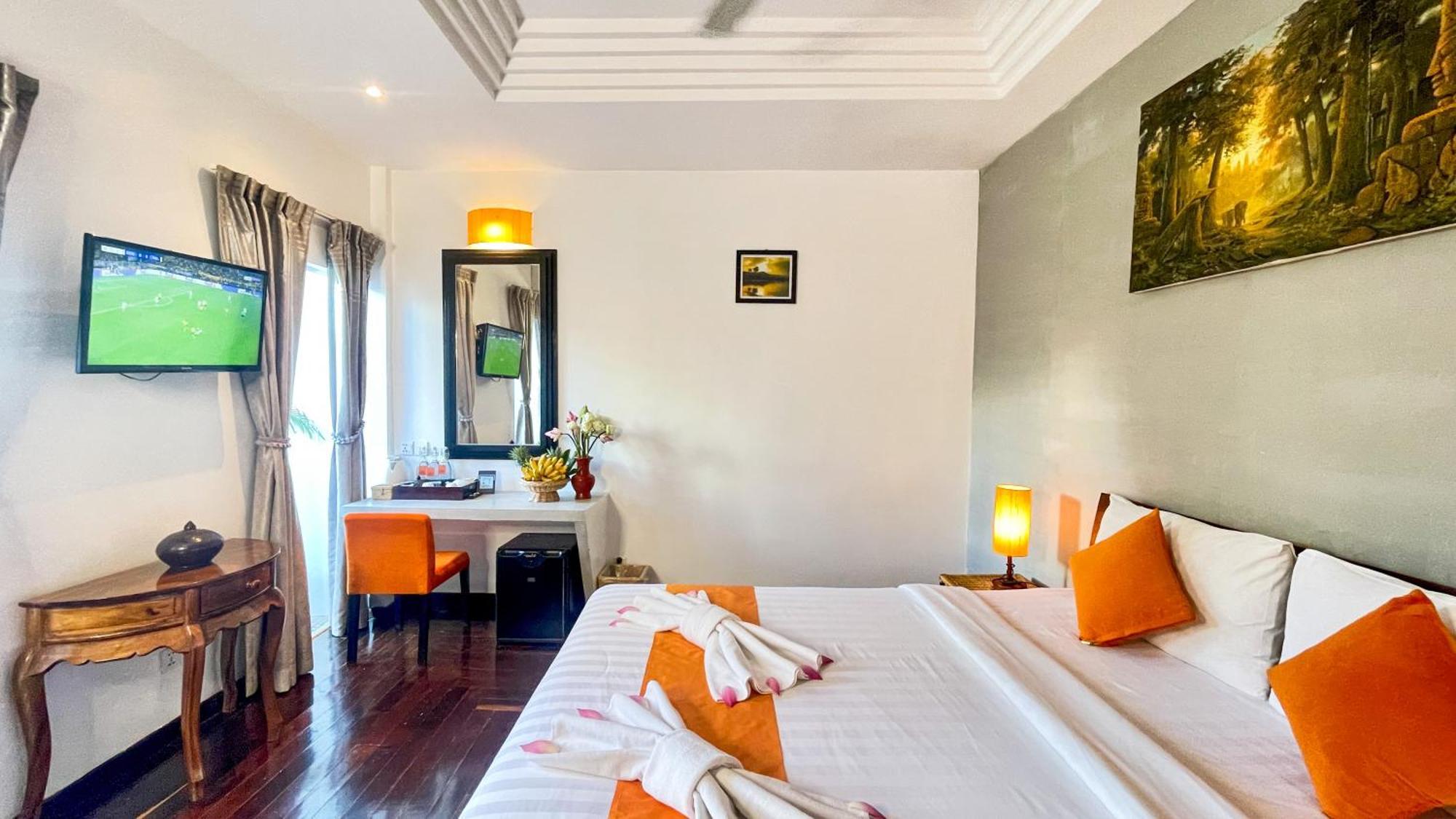 מלון סיאם ריפ Boutique Indochine D'Angkor חדר תמונה