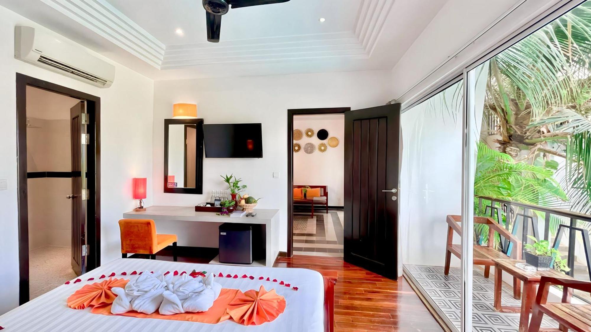מלון סיאם ריפ Boutique Indochine D'Angkor חדר תמונה