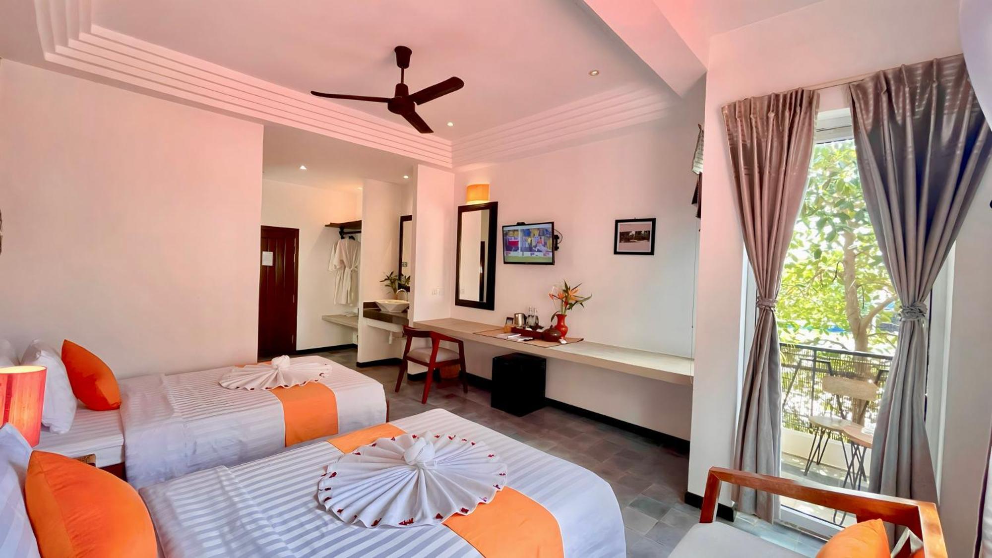 מלון סיאם ריפ Boutique Indochine D'Angkor חדר תמונה