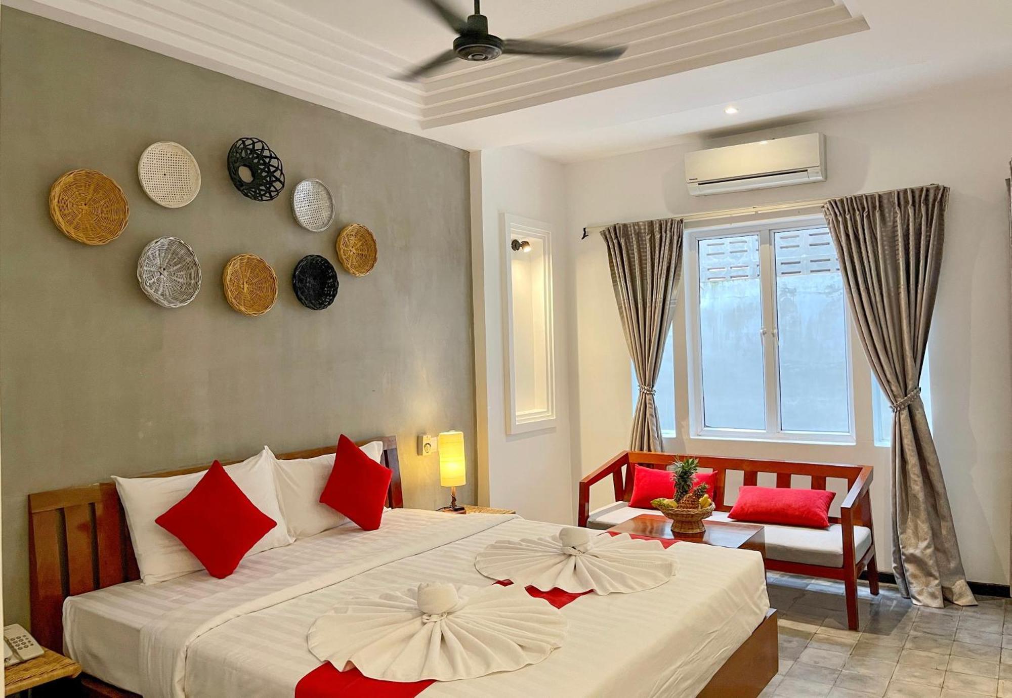 מלון סיאם ריפ Boutique Indochine D'Angkor חדר תמונה