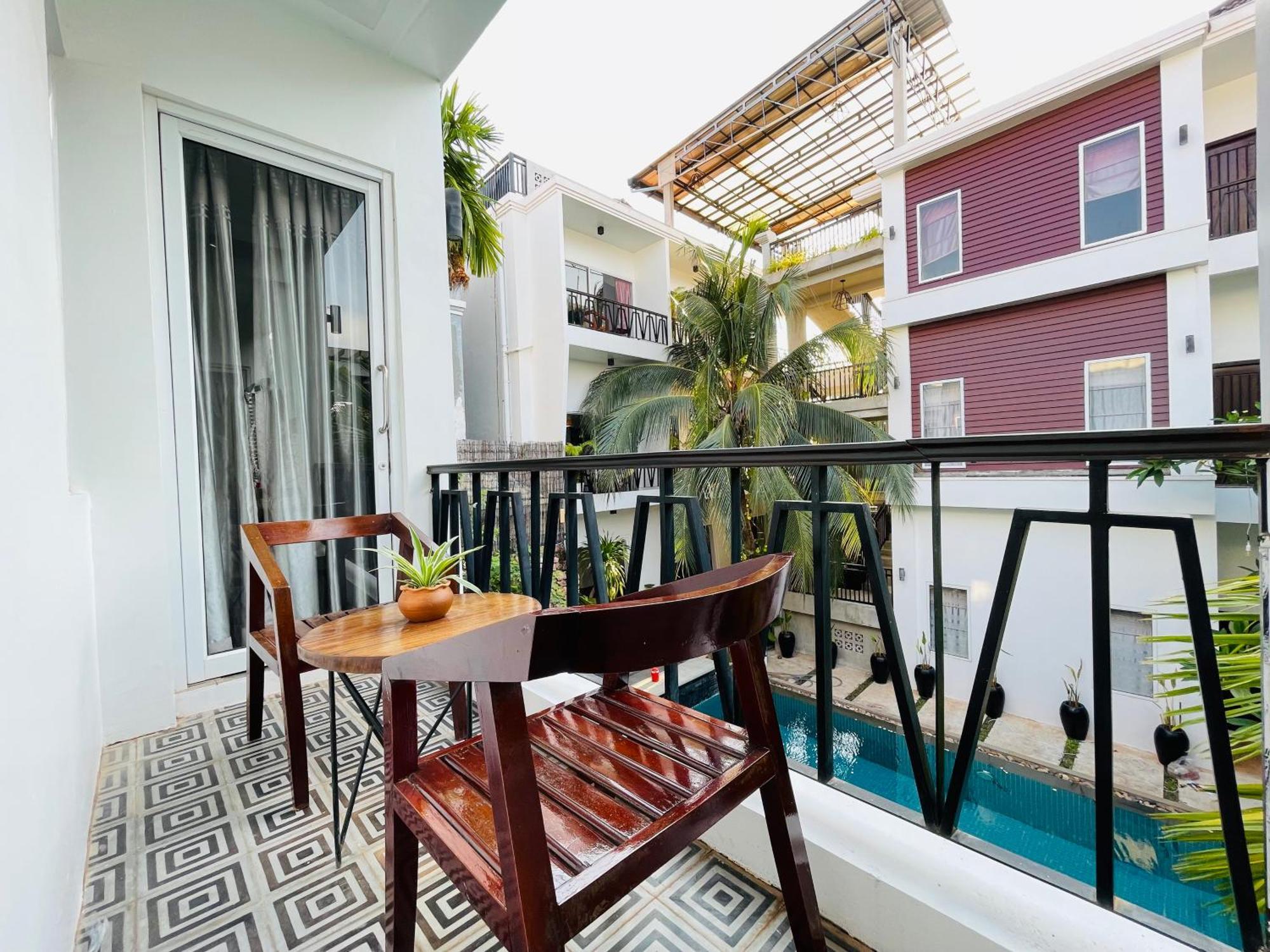 מלון סיאם ריפ Boutique Indochine D'Angkor חדר תמונה