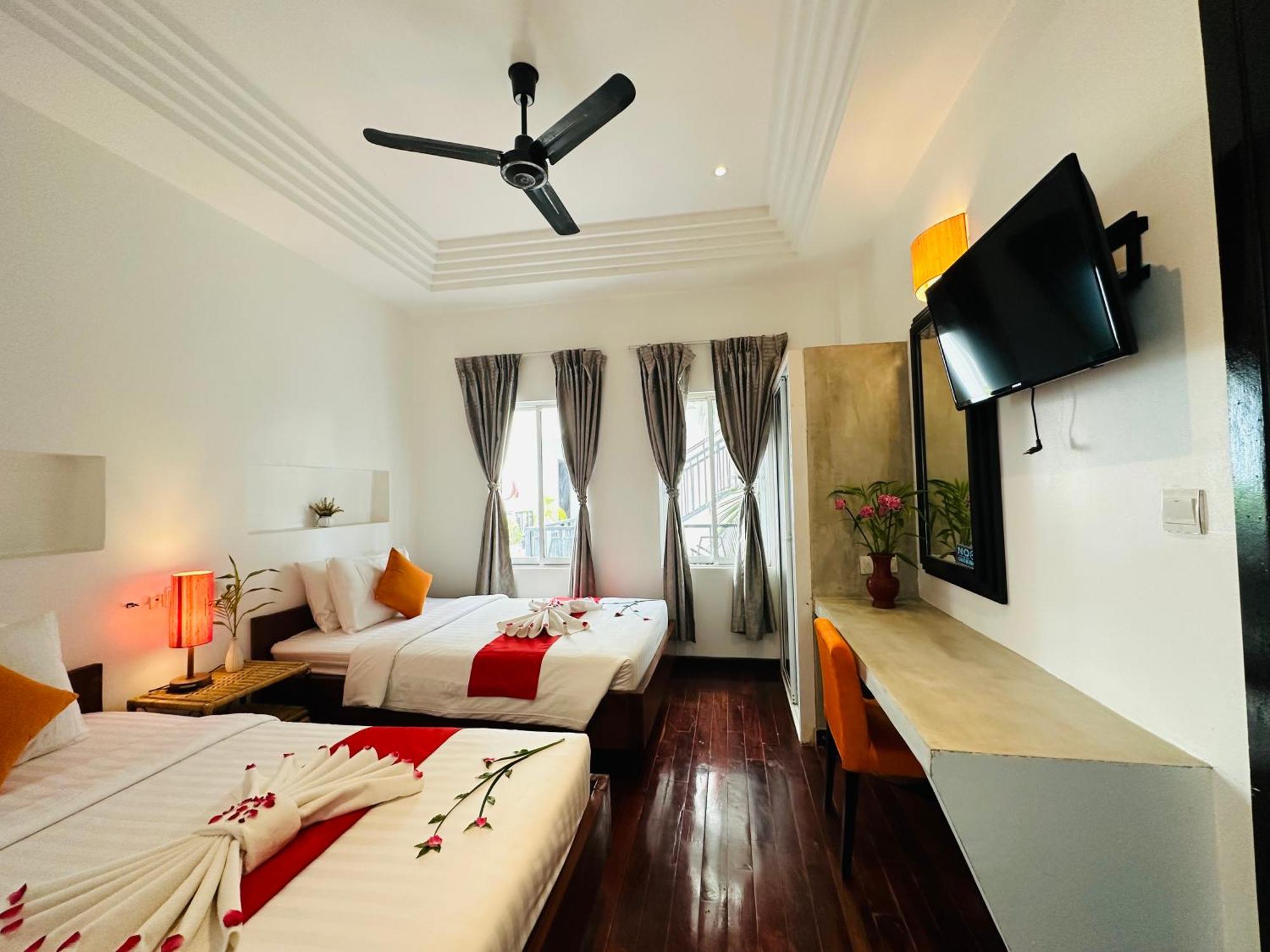 מלון סיאם ריפ Boutique Indochine D'Angkor חדר תמונה